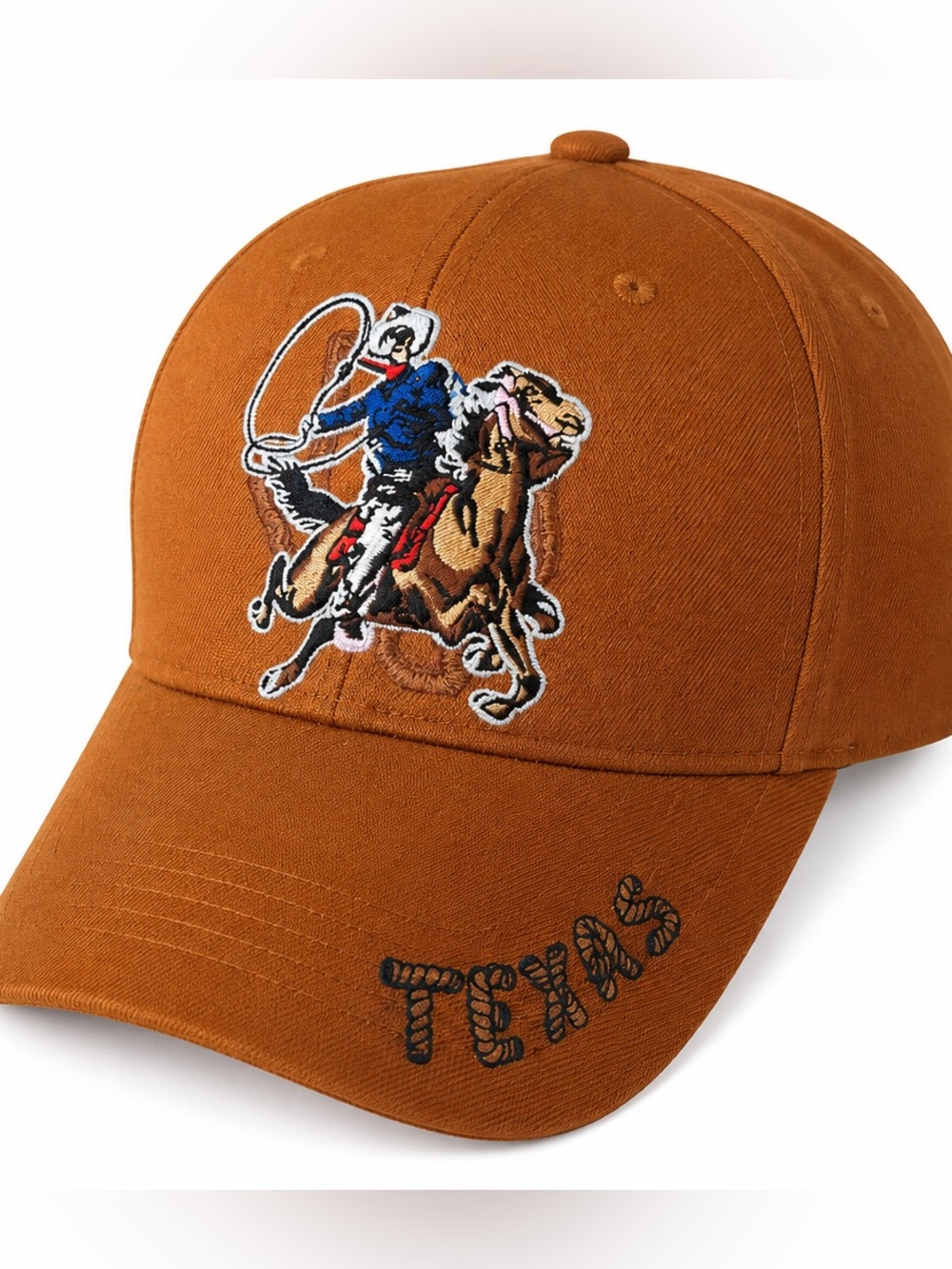 Texas Embroidered Rodeo Cap Baseball Hat